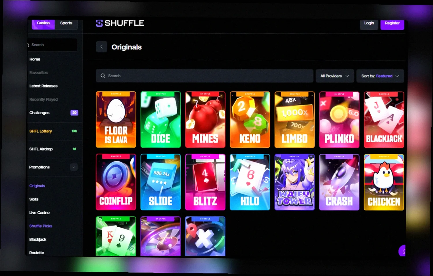 Shuffle Casino originals India Shuffle Casino originals India